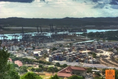 Puerto Balboa desde el Edificio de la Administración del Canal de Panamá